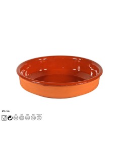 CAZUELA  21 CM 0021 BARRO