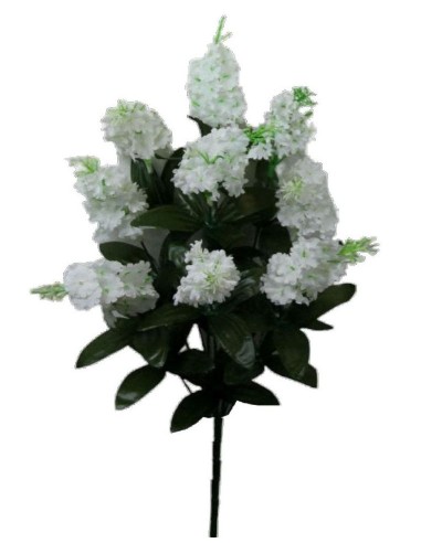 RAMO DE LILAS X 9 BLANCO