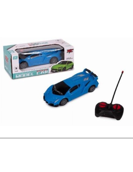 COCHE DEPORTIVO R/C 4 CANALES LUZ