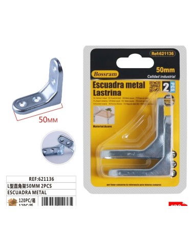 ESCUADRA METAL 50MM (621136)