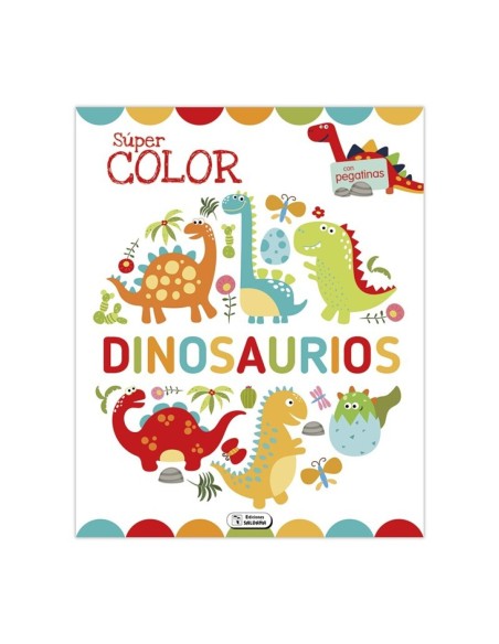 SUPER DINOSAURIOS PEGATINAS