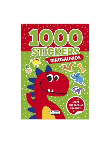 1000 STICKERS DINOSAURIOS