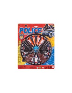 POLICE SET DOS PISTOLAS DARDOS BLIST