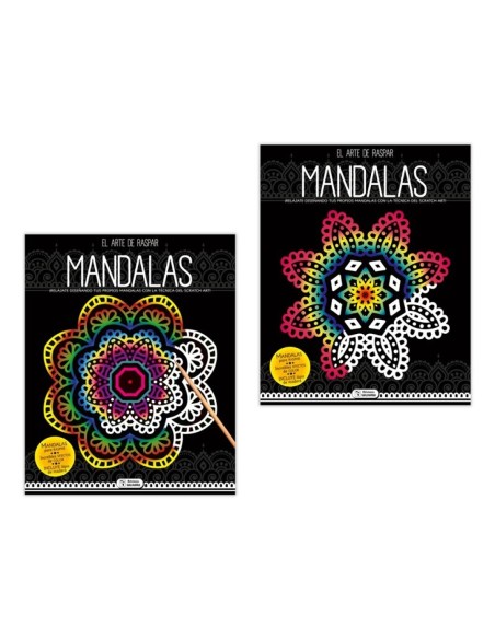 SCRATCH MANDALAS