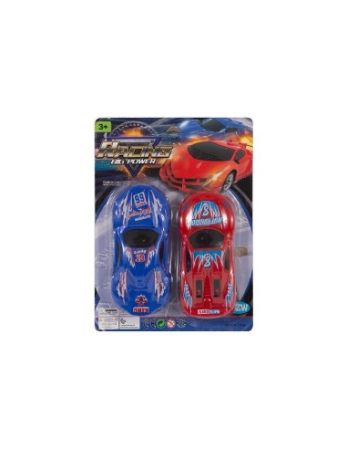 COCHES DEPORTIVOS 2 FRICCION BLISTER