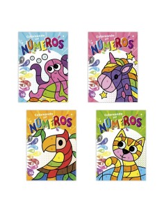 COLOREANDO POR NÚMEROS