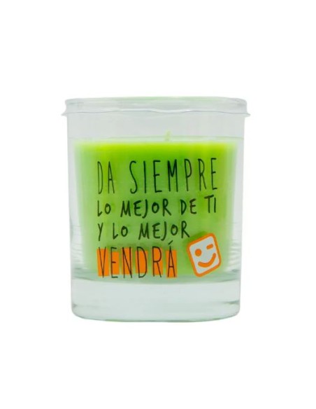 VELA MENSAJE SIEMPRE