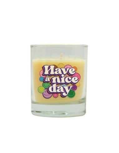 VELA VASO PERF. MENSAJE HAVE A NICE