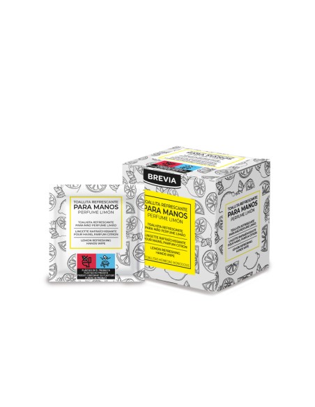 TOALLITA MANOS LIMON 12 UDS