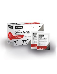 TOALLITAS GAFAS 30UD BREVIA