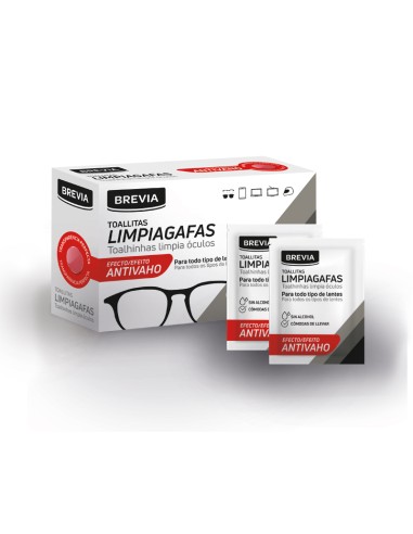 TOALLITAS GAFAS 30UD BREVIA