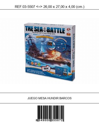 JUEGO MESA HUNDIR BARCOS