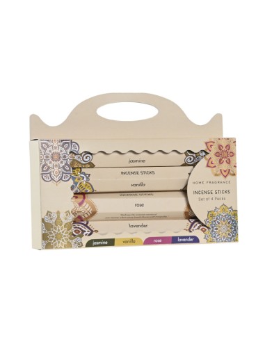 INCIENSO VARILLA SET 56 AROMA 21,5X3X15,5 MANDALA