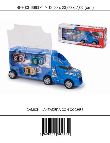 CAMION  LANZADERA CON COCHES