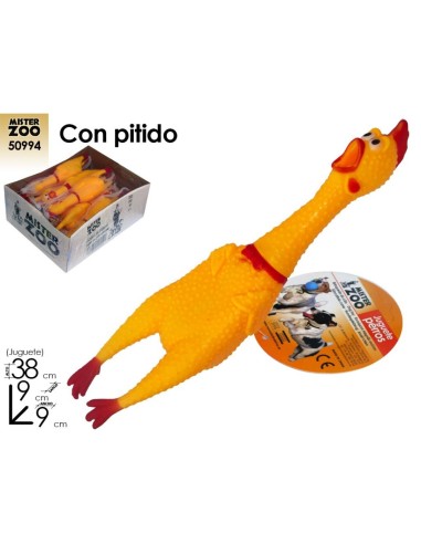 JUGUETE PERRO POLLO PITIDO