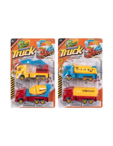 CAMIONES CONSTRUCCION 2 BLISTER