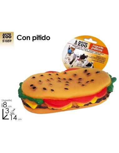 JUGUETE PERRO BOCADILLO