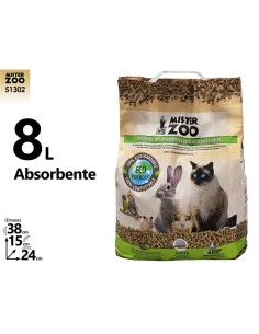 LECHO 8L GATOS DE PELLETS MADERA