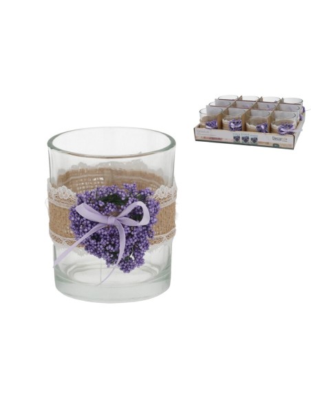 PORTAVELAS LUCY CORAZON 7X8,3CM