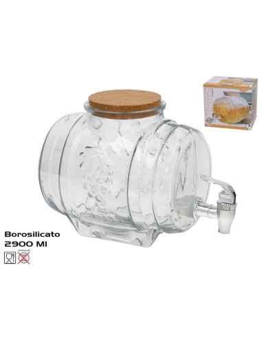 BARRIL DISPENSADOR DE AGUA 2900ML