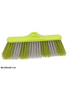 ESCOBA CLEAN UP32 CM TURBO SS VERDE GRIS