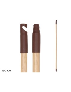 MANGO DE MADERA ERGOCLEAN WATERWOOD 130 CM NEGRO