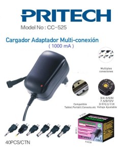 CARGADOR ADAPTADOR MULTI-CONEXION CC-525