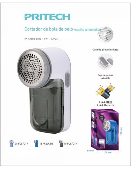 ELIMINADOR DE PELUSA ES-1396