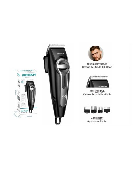 CORTADORA DE CABELLO RECARGABLE PR-