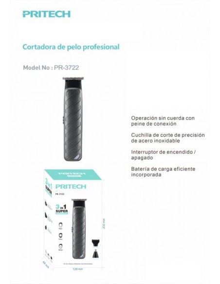 CORTAPELOS MULTIFUNCIONAL 3IN1 PR-3