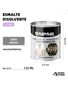 GRIS MEDIO 125ML 150G
