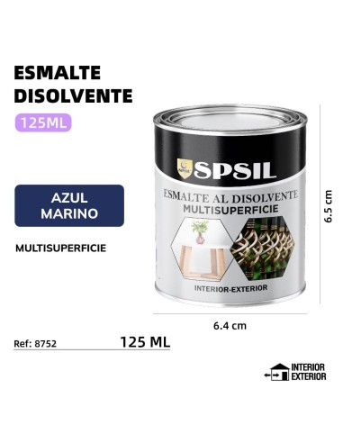 ESMALTE AZUL MARINO 125ML