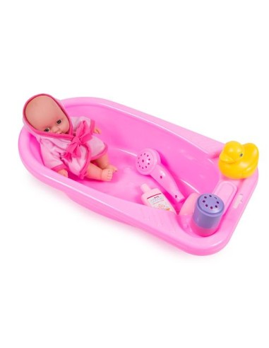 MUÑECO CON BAÑERA GRANDE