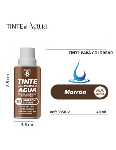 COLORANTE AL AGUA MARRON