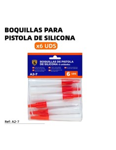 BOQUILLAS DE PISTOLA SILICONA