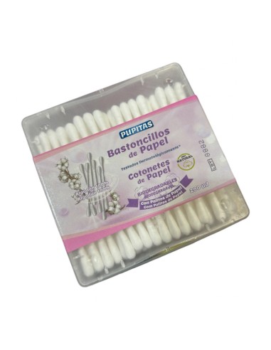 BASTONCILLOS HIGIENICOS PAPEL 200 UD