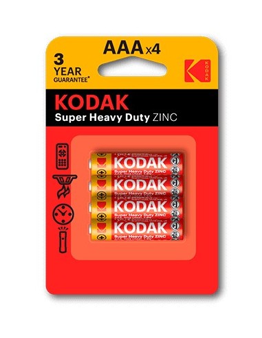KODAK PILAS CLO ZINC LR03 X4