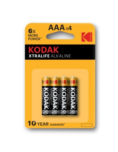 PILAS ALCALINAS KODAK LR03 X4