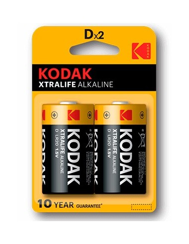 PILAS ALCALINAS LR20 D XTRALIFE