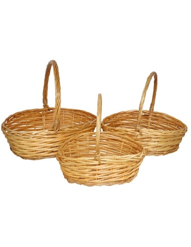 SET 3 CESTOS ALUKA 47X39CM