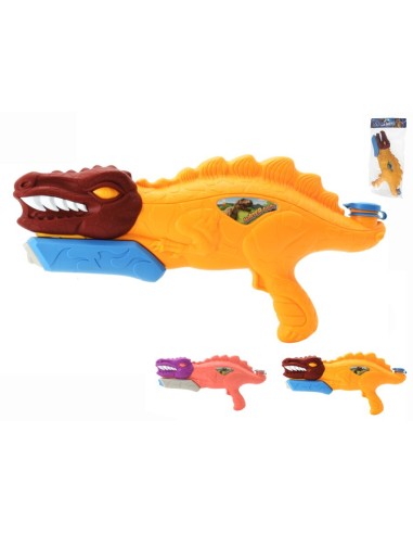 PISTOLA DE AGUA DINOS PRESION 46X22X7,5 CM