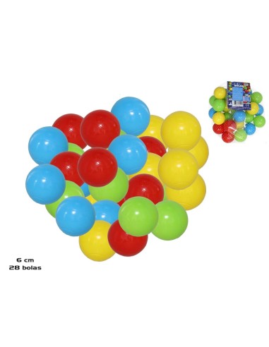 RED 28 BOLAS 6 CM
