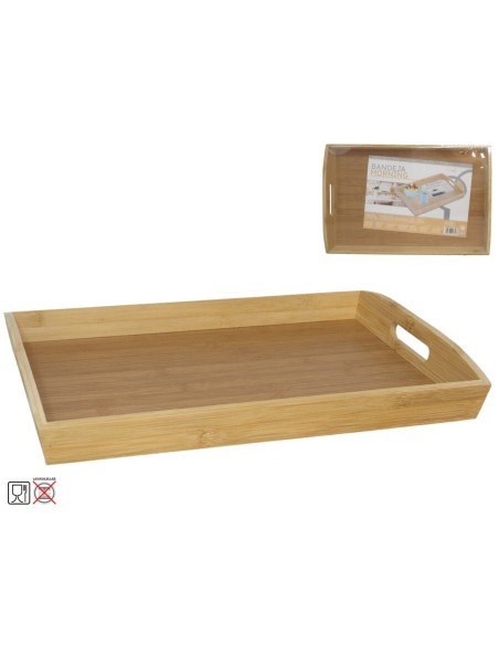 BANDEJA MORNING 43,7X29,5CM BAMBU
