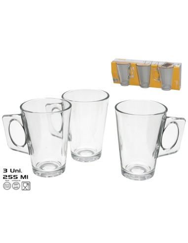 SET 3 MUG CONA 255 ML