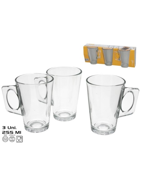 SET 3 MUG CONA 255 ML