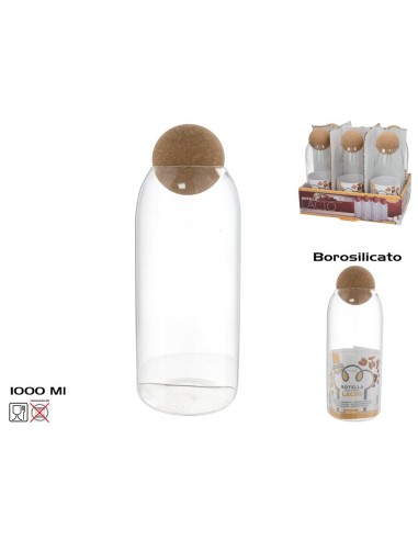 BOTELLA BORO/ CORCHO LACIO 1000ML