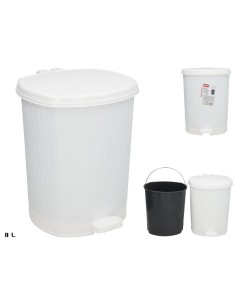 PAPELERA CON PEDAL LUCA 11L