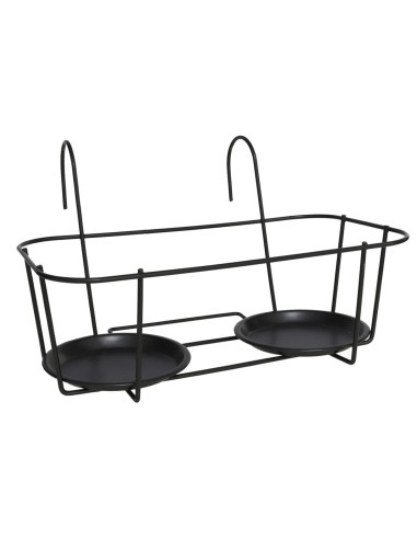 SOPORTE MACETA BALCON 2 PLATOS 33X25X20C
