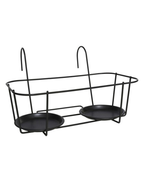 SOPORTE MACETA BALCON 2 PLATOS 33X25X20C