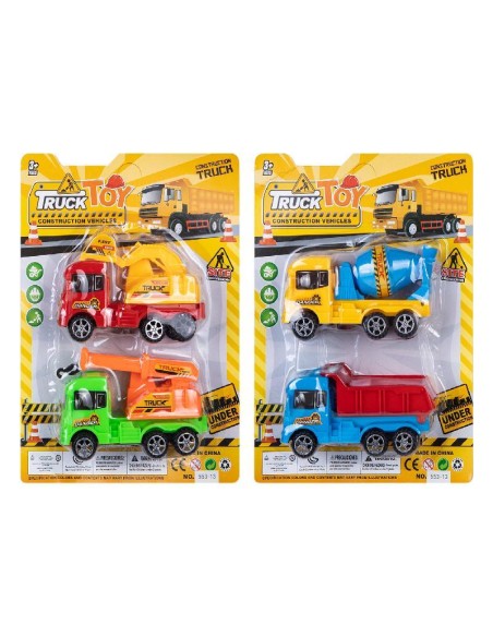 CAMIONES OBRAS 2 EN BLISTER